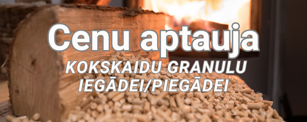 Cenu aptauja par kokskaidu granulu iegādi/piegādi