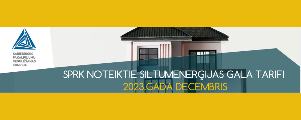 Aktuālie siltumenerģijas tarifi Latvijā decembrī